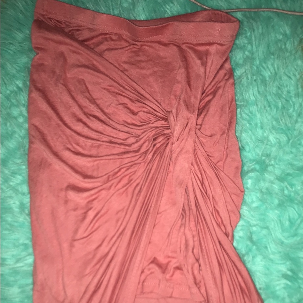 Pinkish skirt